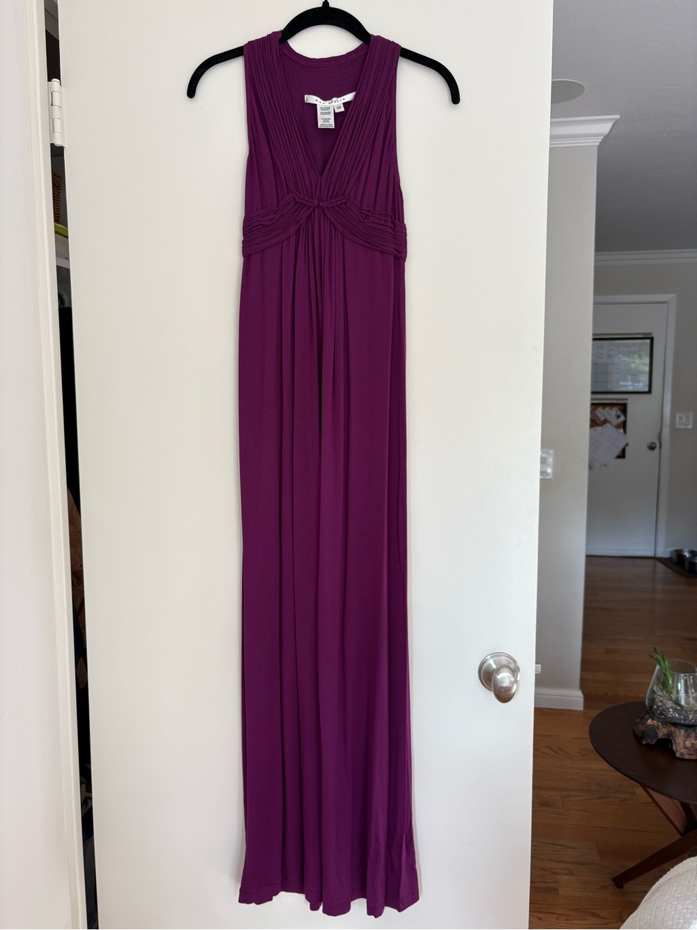 Max Studio Plum Sleeveless Maxi Dress